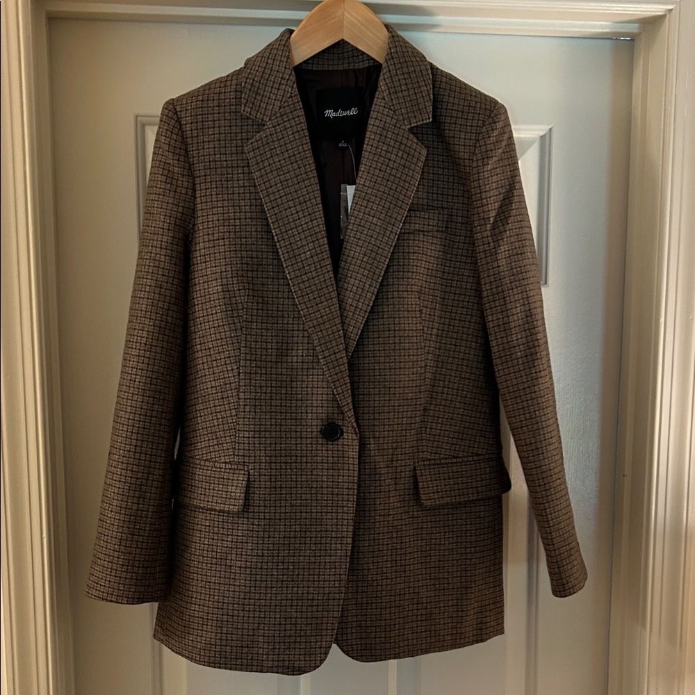 Madewell the Kline Brown Blazer